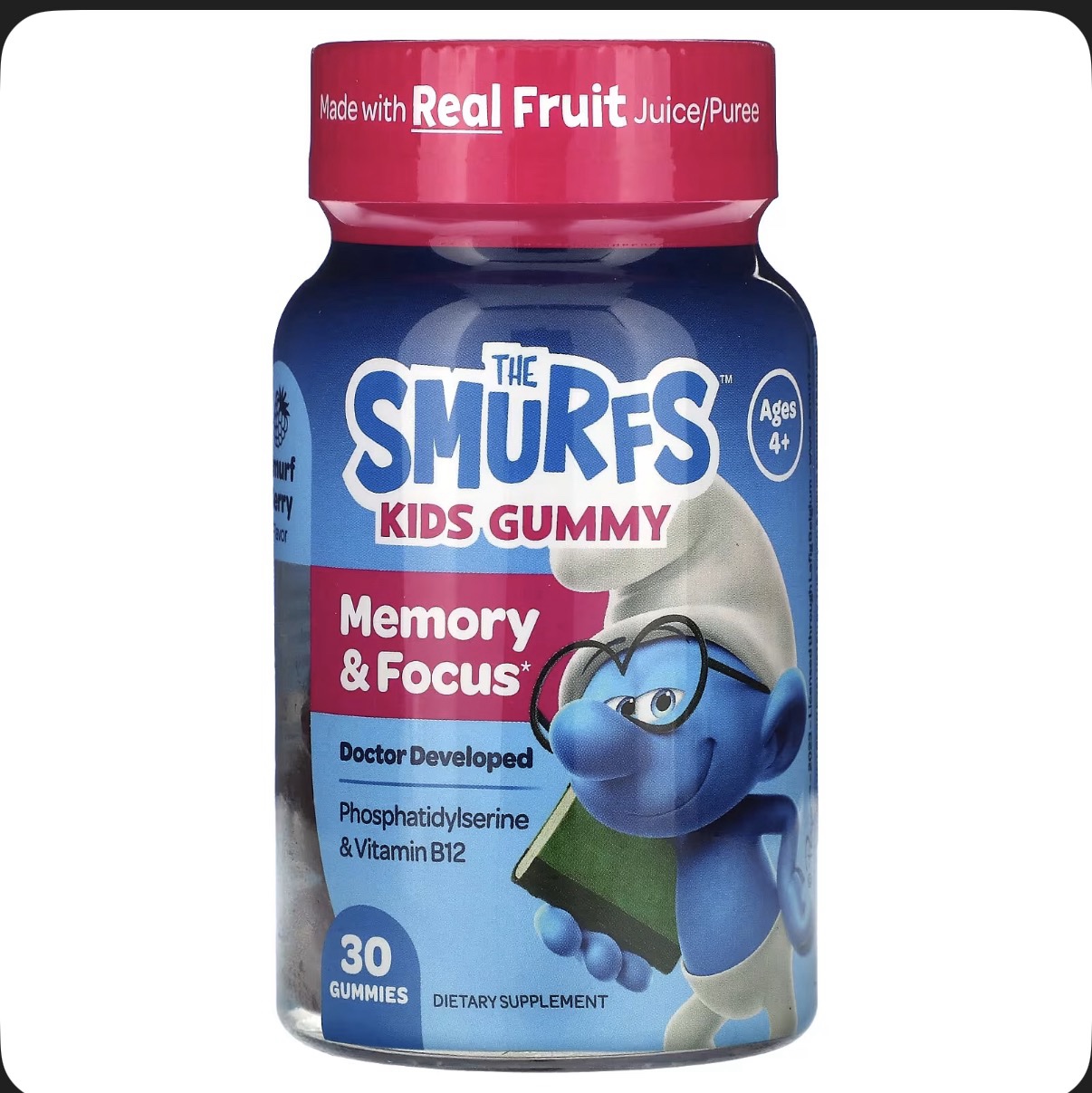screenshot-34 Kids Gummy, Memory and focus . Ages 4+ 30gummies - Image 1